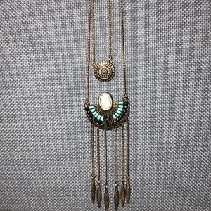 Boho Two Strand Necklace